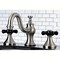 Kingston Brass KC7168PKX 8" Widespread Bathroom Faucet, Brushed Nickel KC7168PKX - alternate 3